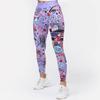 Printed Tight Pants, High Waisted Sports Leggings, Women's Yoga Clothes, Yoga Pants, Elastic Sports Pants
