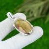 Natürlicher Perlmutt Edelstein Anhänger 925 Sterlingsilber Schmuck für Mädchen