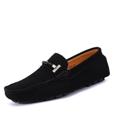 2024 Genuine Leather Men Loafers Handmade Casual Shoes Boat Shoes Men 2024 Driving Shoes Walking Casual Loafers Male Shoes