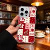 Cartoon Horse and Cherry Pattern Phone Case Suitable for iPhone 17 16 15 14 13 12 11 Pro/Max/Plus Anti Drop and Shockproof