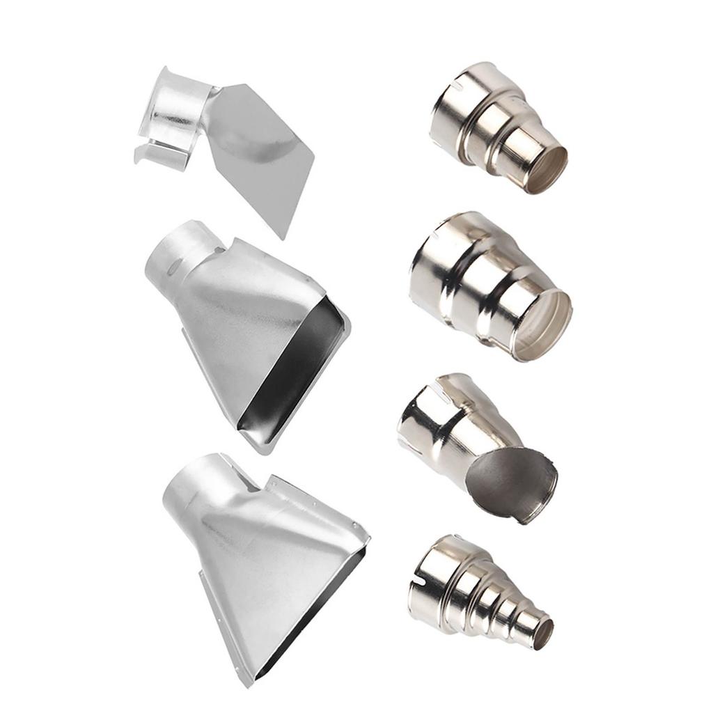 7pcs 35 40mm Heat Gun Nozzles Kit For Hot Air Soldering Station Repair Tool Accessory