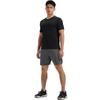 Under Armour Iso-Chill Launch Elite Cooling Series Comfortable Soft Simple Fashion Solid Color Breathable Cool Short Sleeve T-Shirt 1389802-001