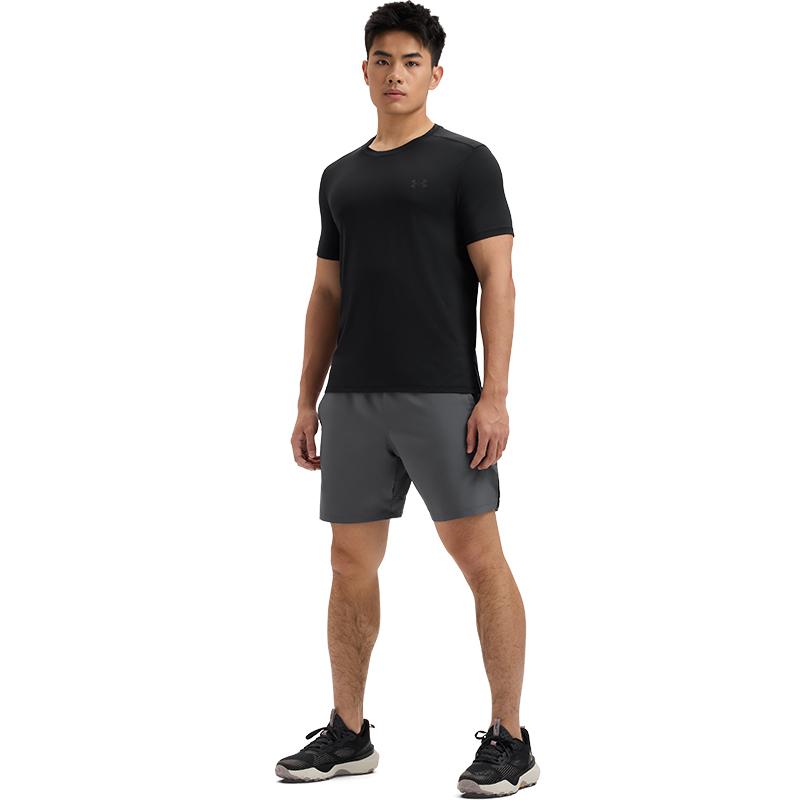 Under Armour Iso-Chill Launch Elite Cooling Series Comfortable Soft Simple Fashion Solid Color Breathable Cool Short Sleeve T-Shirt 1389802-001