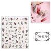 New Year Nail Art Stickers Bronzing Year of the Dragon Chinese Style Mahjong Cartoon Nail Stickers Decoration