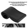 Microfiber Leather Steering Wheel Cover     Sewing Car Interior Accessory 38cmCelsius15in