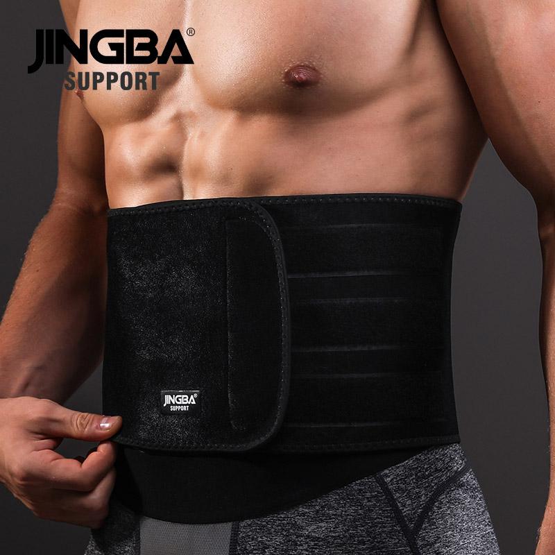 

Jingba Support Neoprene Adjustable Lumbar Spine Waist Support Protector Waist Trainer Men Waist Trimmer Sweat Belt Factory 100CM