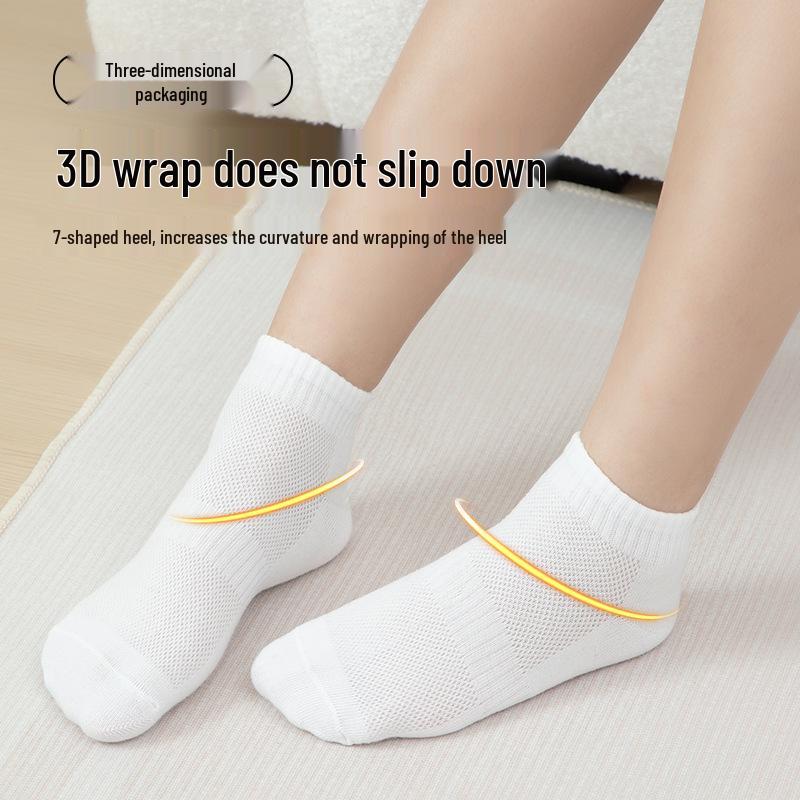 Unisex engångssockor mot lukt, svettabsorberande, för mellanvaden: Idealisk för resor, affärsresor, studenter och daglig användning utan tvätt