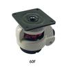 China Caster Manufacturer MSR11-1006 40F Leveling Castor,Foot Operated Leveling Caster Wheel