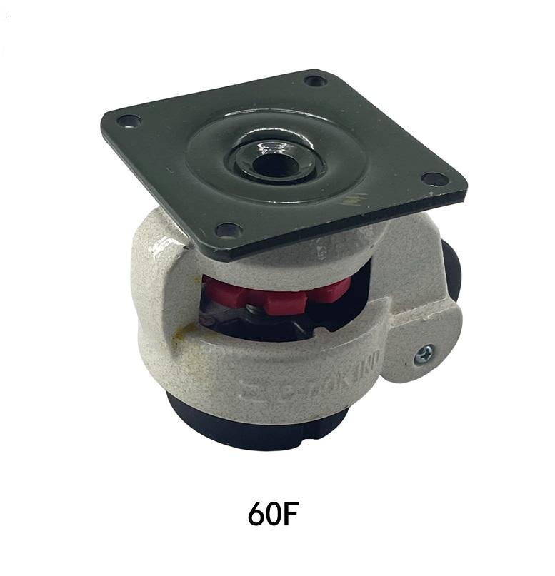 China Caster Manufacturer MSR11-1006 40F Leveling Castor,Foot Operated Leveling Caster Wheel