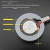 Ultrasonic Humidifier Oscillator: Microporous Ceramic Transducer with Steel Sheet (20/25MM)