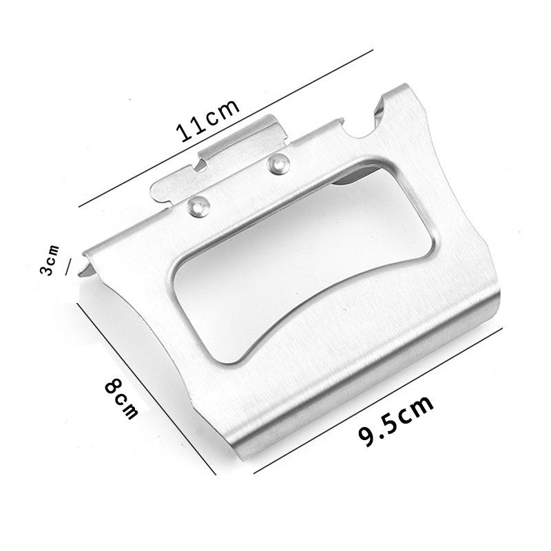 New Portable Bottle Jar Beer Opener Stainless Steel 2In1 Bottle Can Opener Durable Hand Protection Kitchen Bar Can Opening Tool