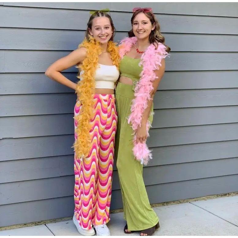 DIY 2 Yards Fluffy Pink Turkey Feather Boa Wedding Clothes Christmas DIY Decoration Chandelle Boas Feathers for Shawl Crafts 90 Gram