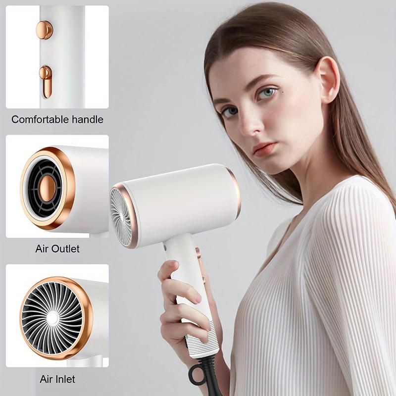 5 in 1 Professional Hair Dryer Powerful with Hot and Cold Air Functionality Thermostatic Electric Hair Drye for Smooth Hair Tool