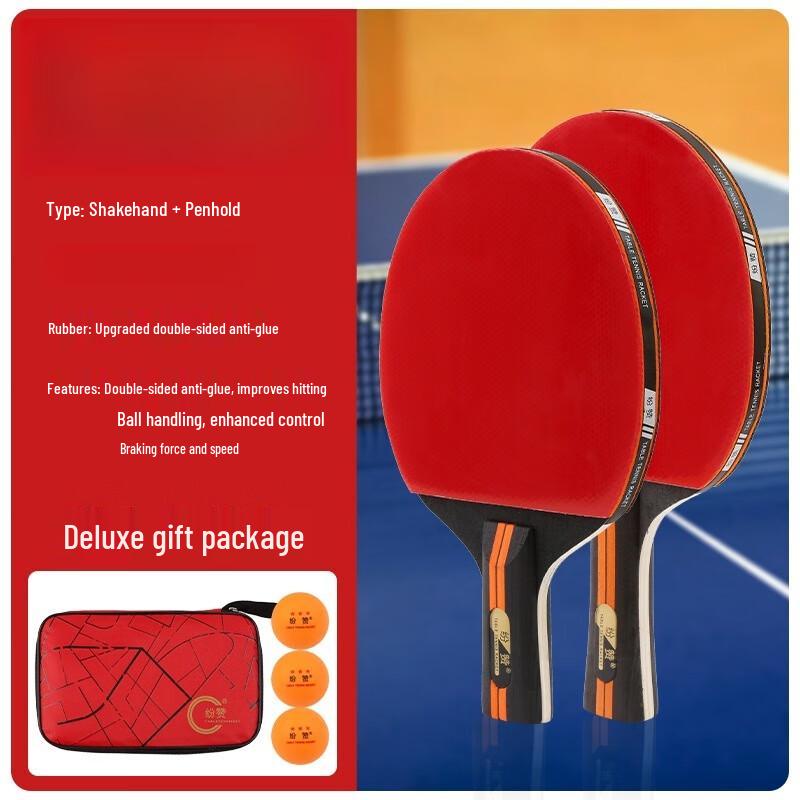 WEZHO Table Tennis Racket Set