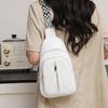 Women's Chest Bag Soft Leather Crossbody Bag Travel Shoulder Bag