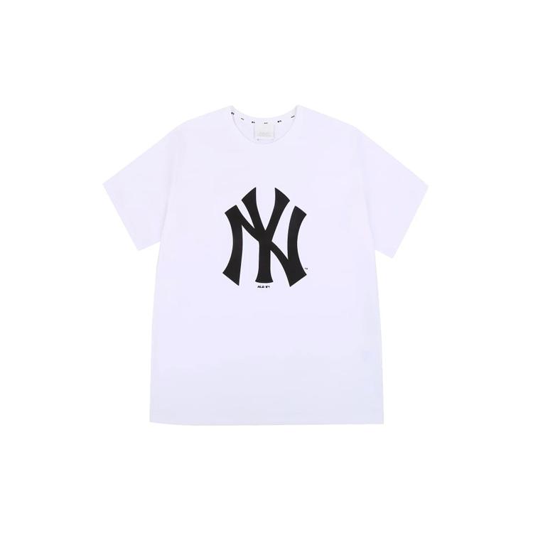 MLB T Shirts Unisex White Crew Neck Moderate 31TS09031-50W XXL