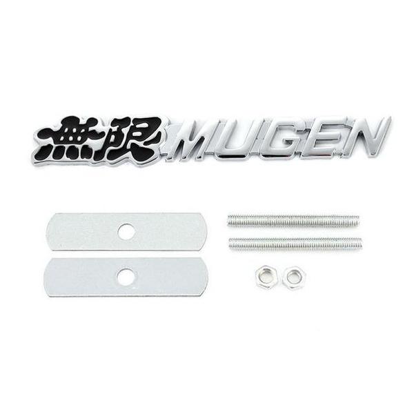 

Металлическая наклейка на переднюю решетку капота, эмблема на решетку радиатора для Honda Mugen Accord Civic Crv City Jazz Hrv, аксессуары для стайлинга автомобилей Grille Badge разноцветный