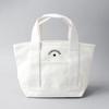 Converse Canvas Mini Tote Bag with Dwear Sticker, Men's and Women's, "TOKYO All Star" (Small, Off-White)