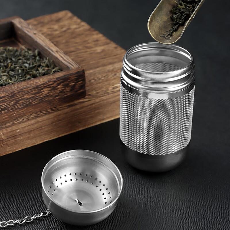 BJ 316 Stainless Steel Tea Strainer, Tea Compartment, Seasoning Ball, Stew Meat Container, Braising Cage, Tea Leaf Filter Ball, Tea Filter