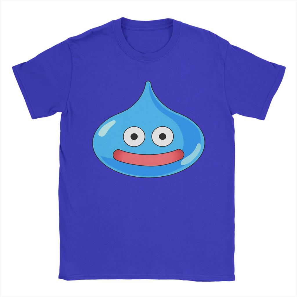 Dragon Quest Slime Cotton T Shirt For Unisexs Summer  Aesthetic T Shirts O Neck Novelty Tee Shirt Oversize Printed Clothing