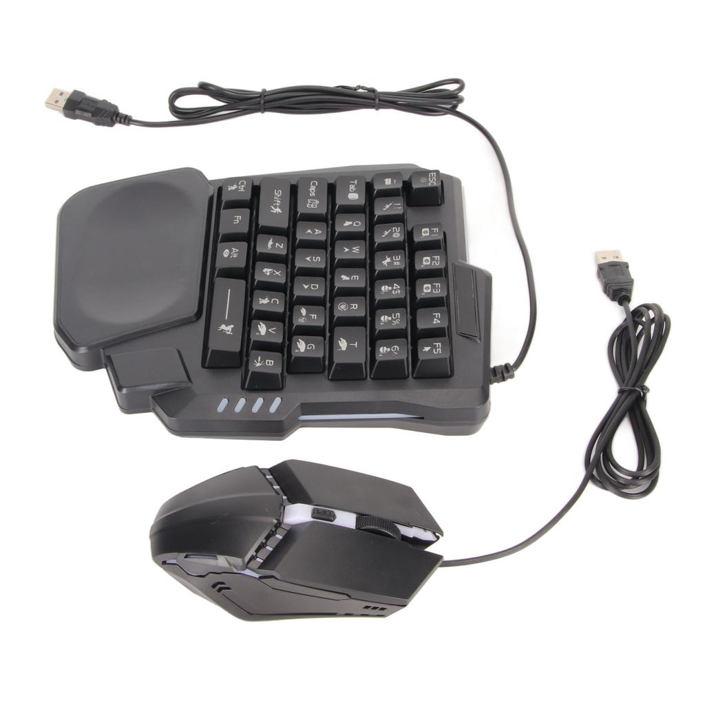 Wired Keyboard Mouse Converter Set Plug and Play High Sensitivity Mobile Game Converter Adapter for