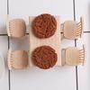 Miniature Model Mini Oak Dining Table Chairs Table Table Food Play Dollhouse Accessories Diy