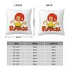 Federa per cuscino quadrato Pumuckl Copricuscino Cuscino decorativo per casa divano soggiorno