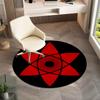 Famous cartoon NARUTO protagonist Uzumaki Naruto round carpet soft home decoration anti-slip door mat outdoor picnic mat carpet M2