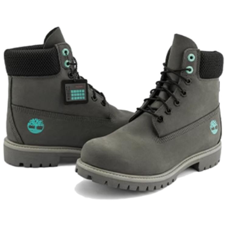 Timberland Premium Series Comfortable Casual Warm Mid-Calf Martin Boots Men Boots Gray A2P6WEL8