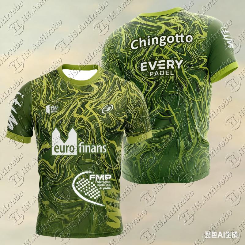 2025 sommer ny herre let udendørs tennis T-shirt Sommer ketsjer herre sports T-shirt kortærmet rund hals høj kvalitet ny