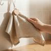 4PCS Metal Clamp Towel Clamp Woven Rope Clothes Hanger Portable Hand Towel Hook  Socks