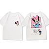 Disney Mickey Minnie T-shirt Cotton Short Sleeve Korean Anime Anime Harajuku Casual Couple Mickey Mouse Fashion Costume