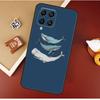 Blue Ocean Whales Pattern Case For Samsung Galaxy M21 M20 M23 M31 M11 M54 M14 M34 M13 M52 M32 M12 M16 M36 M56 M15 M55