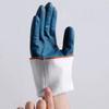 Waterproof Fleece-lined Cleaning Gloves with Fleece Thicked Dishwashing Gloves Soft Wear-resistant Warm Household Gloves