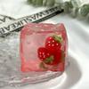 Moldable Cheese Squeezed Cube Fruits Theme Cheese Fidget Toy  for Kids Adults