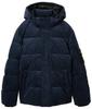 Winter Jacket Tom Tailor Kord Pufferjacke With Hood (1042208) Sky Captain Navy Corduroy