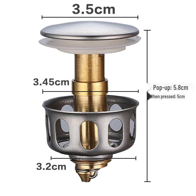 Danle Washbasin Pop-Up Drain Core