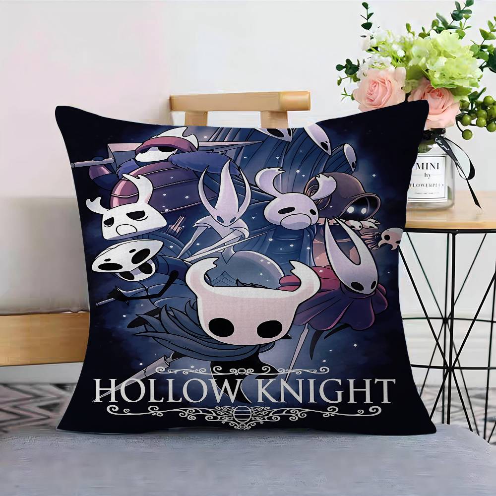 Game Hollow Knight Cushion Cover Pillow Cover Decor Pillowcase Printed Cushion Case For Couch