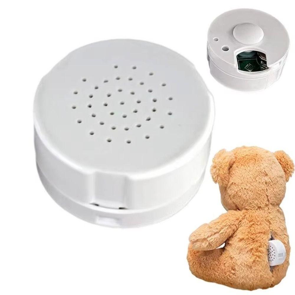 Clear Voice Plush Toy Recording Device 60 Seconds Stuffed Doll Voice Box  Stuffed Toy