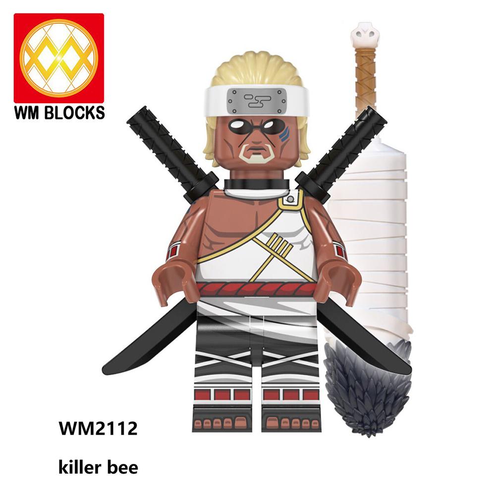 Building Block Minifigure Toy Series Uzumaki Namikaze Minato Minifigures 2296#