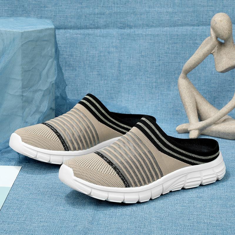 

Большие размеры, легкие повседневные мужские и женские полутапочки, комплект Explosive, легкие тапочки 42 бежевый