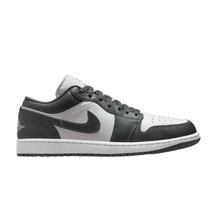

Кроссовки унисекс Air Jordan 1 Low серые белые 553558-044 43