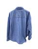 ORDINARY PEOPLE Re : Shape Memory Wire Shirt [Blue Stripe]