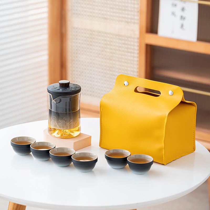 Business Annual Meeting Gifts Enterprise Practical Travel Tea Set Souvenirs Send Anniversary Gifts To Customers and Employees