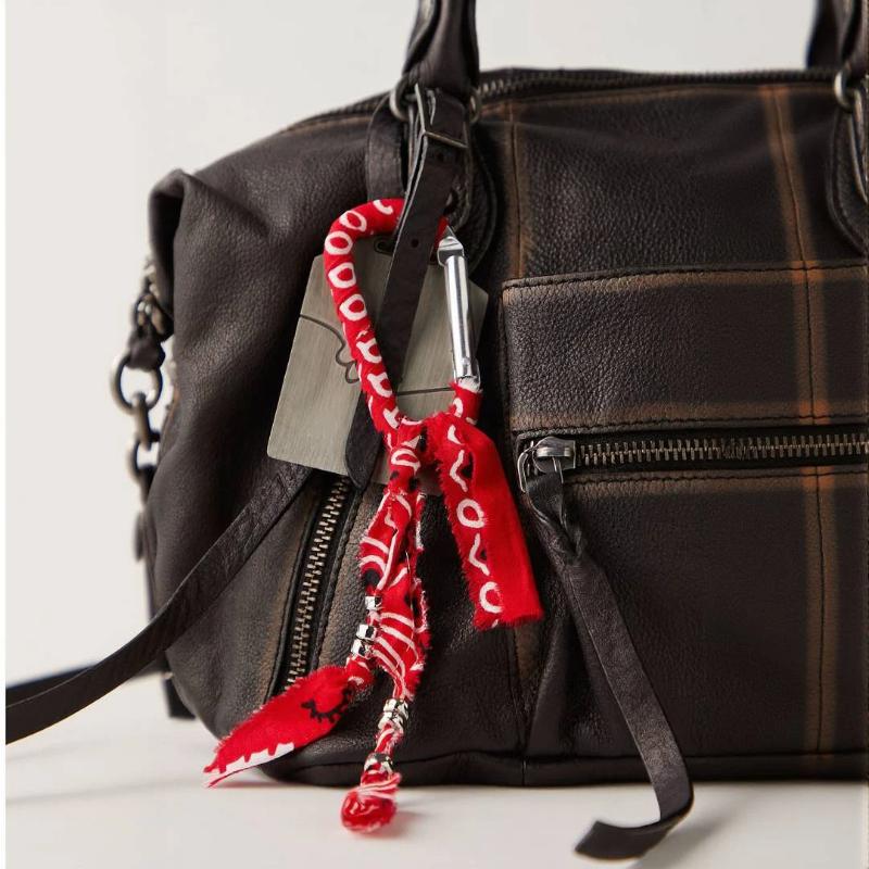 NEW Fashionable And Popular Fabric Keychain DIY Bag Pendant Leisure Daily Hanging For Women Men Gift