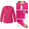 Long Sleeve Round Neck Unisex Scrub Suit