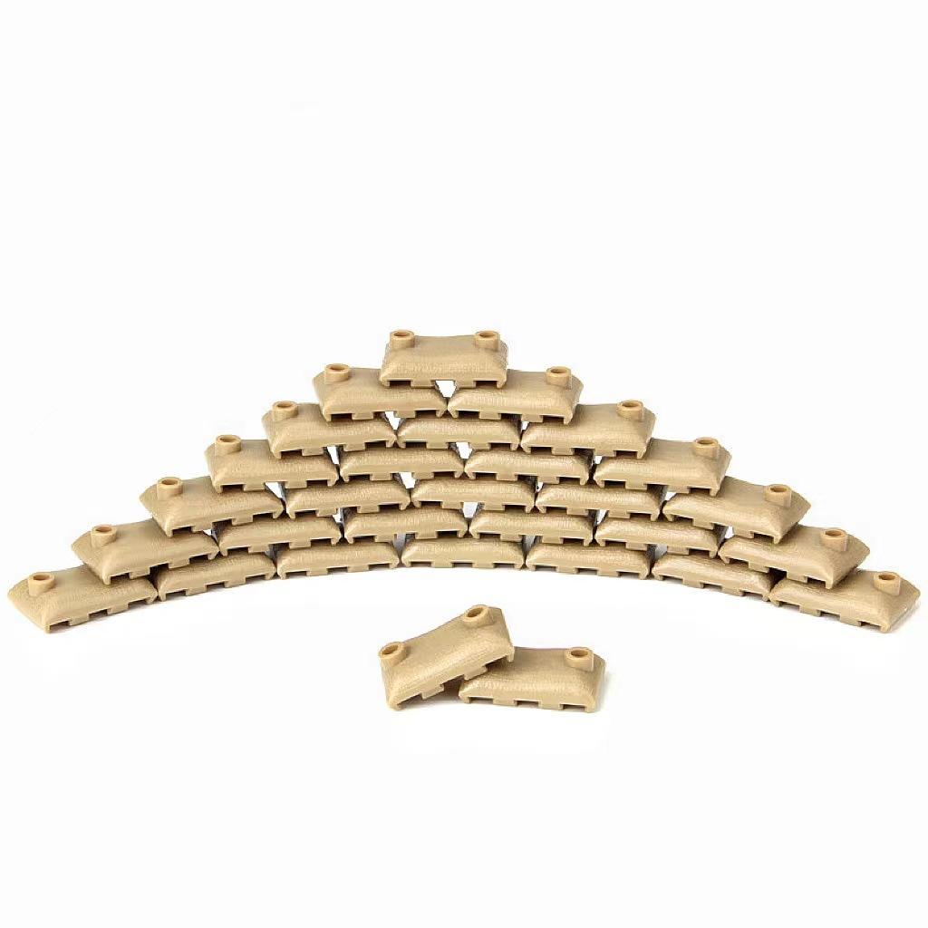 World War Ii Building Block Doll Military Toy Accessories Parachute Weapon Piece Equipment