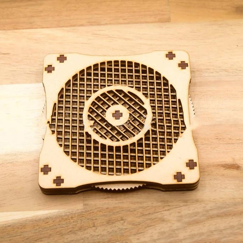 Untersetzer für Getränke Saugfähige Sets Geflochtene Untersetzer Holzuntersetzer für den Couchtisch Einweihungsgeschenk für Bauernhaus Heimdeko