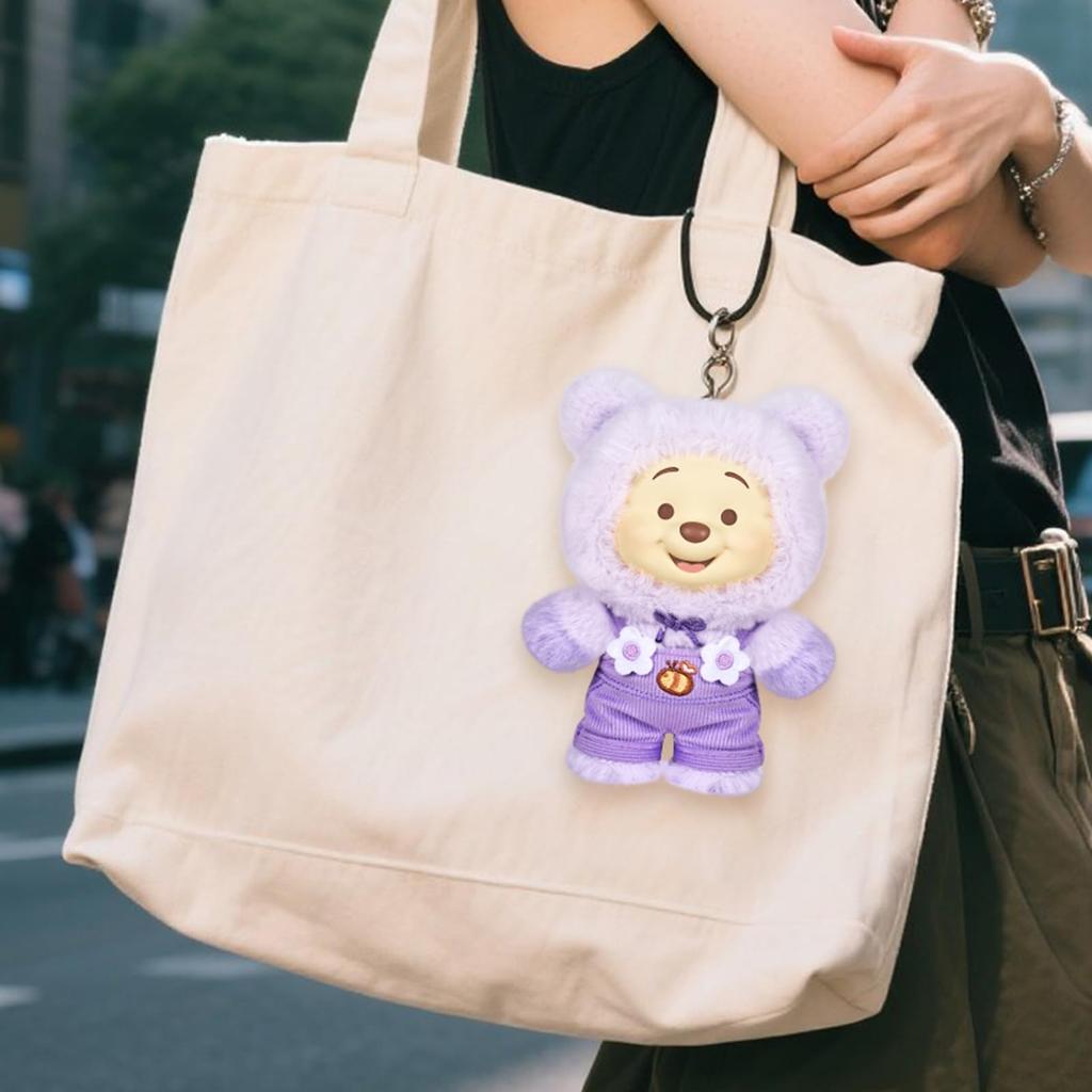 TOPP LEKE Disney Ole Brumm Plysjlekeserie [1 stk] Gachapon Blind Box Figur Plastmodell Premium Leke Myk Vinyl Bursdagsgave For Disney