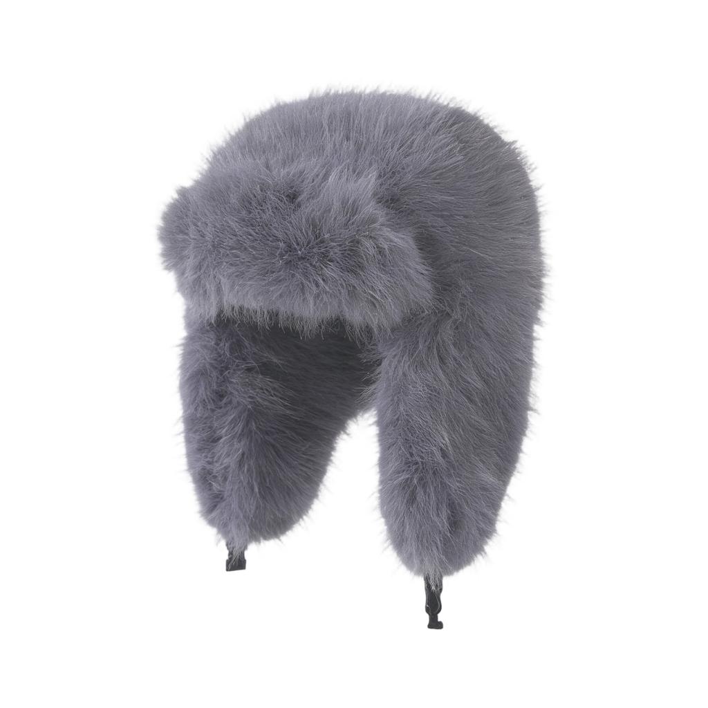 Adjustable Winter Earmuffs Hat with Plush Exterior Providing Superior Warmth Fit Most Adults Head Circumference